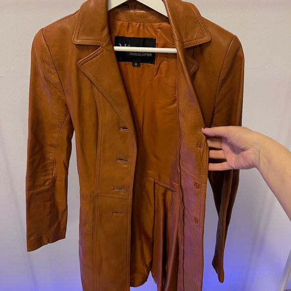 Vintage 90s Y2K Wilson's Leather and Suede Jacket - Picture 5 of 5